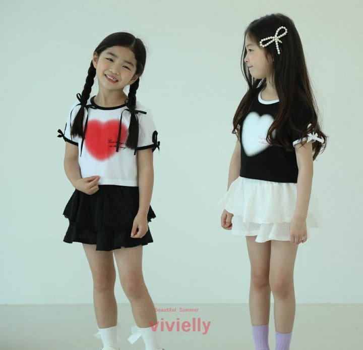 Vivielly - Korean Children Fashion - #kidzfashiontrend - Jessi Ribbon Tee - 8