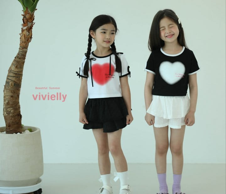 Vivielly - Korean Children Fashion - #littlefashionista - Jessi Ribbon Tee - 10