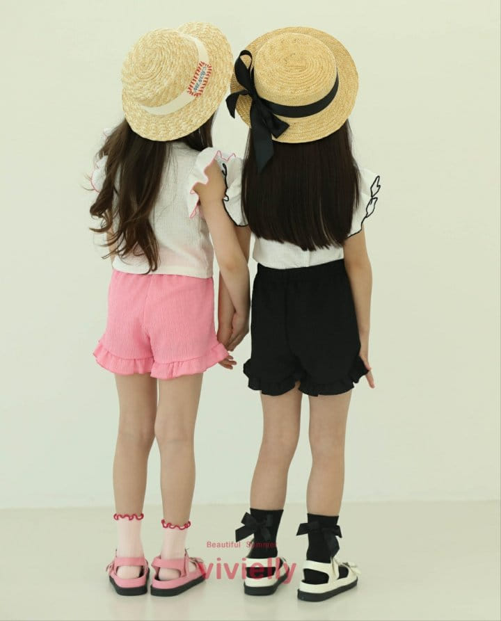 Vivielly - Korean Children Fashion - #Kfashion4kids - Ludi Top Bottom Set - 4