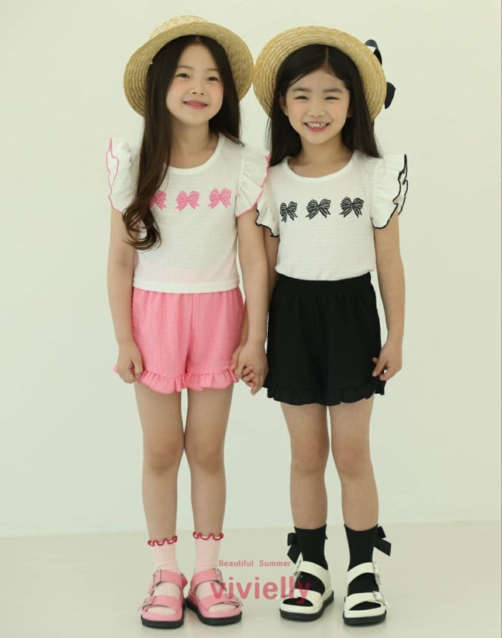 Vivielly - Korean Children Fashion - #minifashionista - Ludi Top Bottom Set - 6