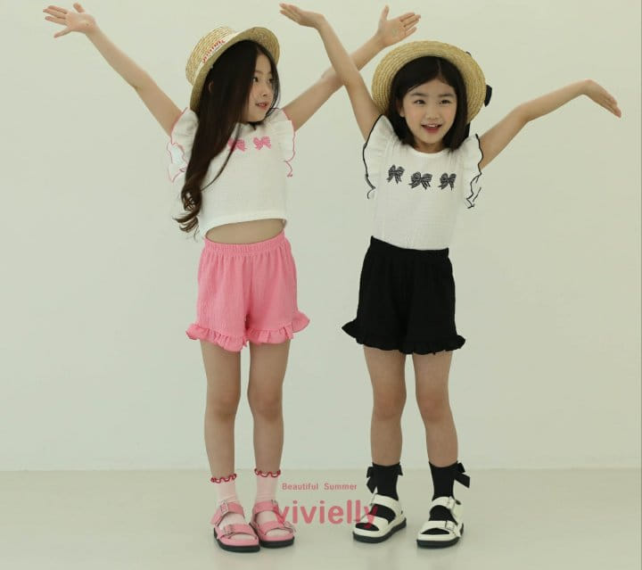 Vivielly - Korean Children Fashion - #prettylittlegirls - Ludi Top Bottom Set - 7