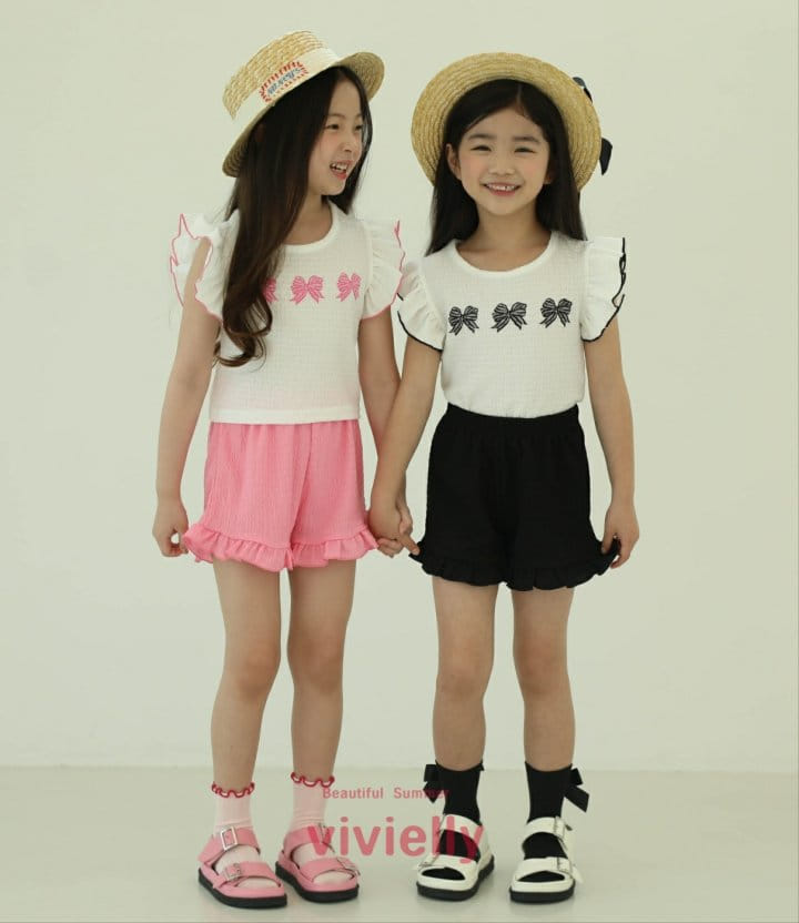 Vivielly - Korean Children Fashion - #stylishchildhood - Ludi Top Bottom Set - 10