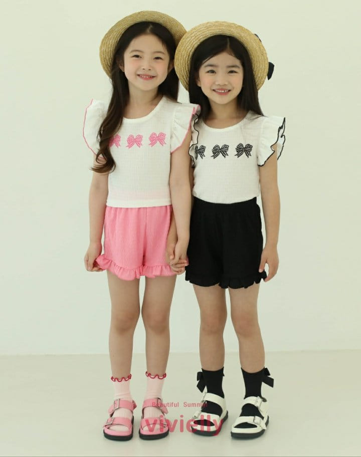 Vivielly - Korean Children Fashion - #todddlerfashion - Ludi Top Bottom Set - 8