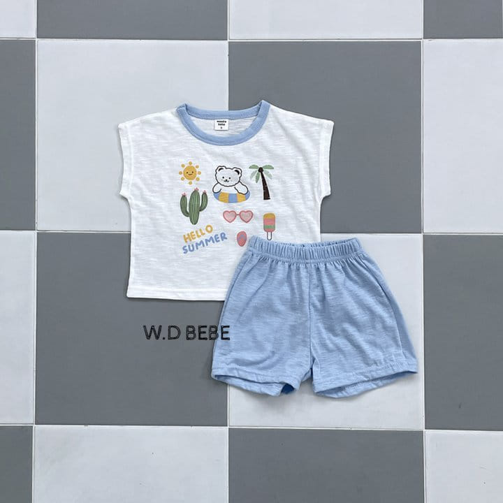 Woodie - Korean Children Fashion - #Kfashion4kids - 24 Summer Top Bottom Set - 11