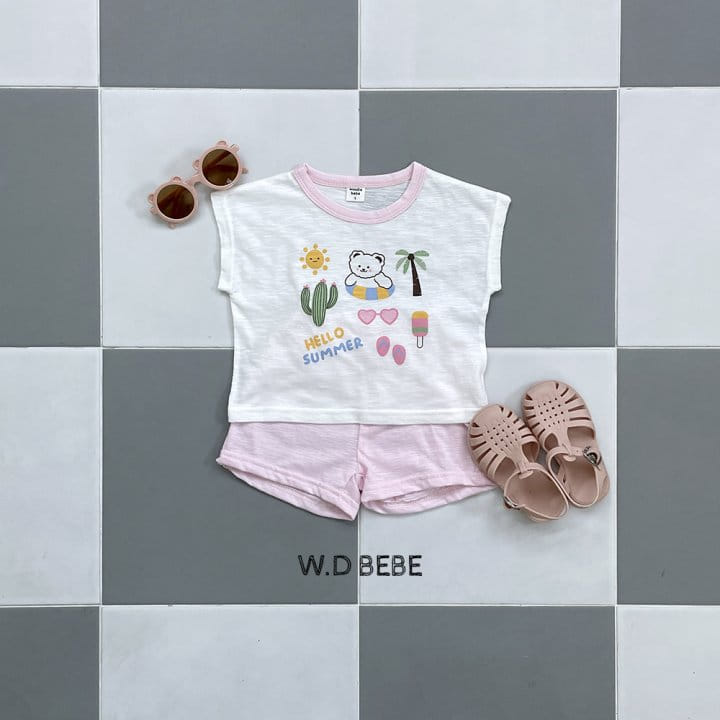Woodie - Korean Children Fashion - #childofig - 24 Summer Top Bottom Set - 4