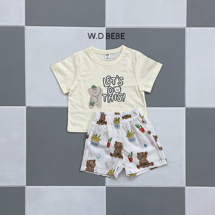 Woodie - Korean Children Fashion - #childrensboutique - Picnic Top Bottom Set - 10