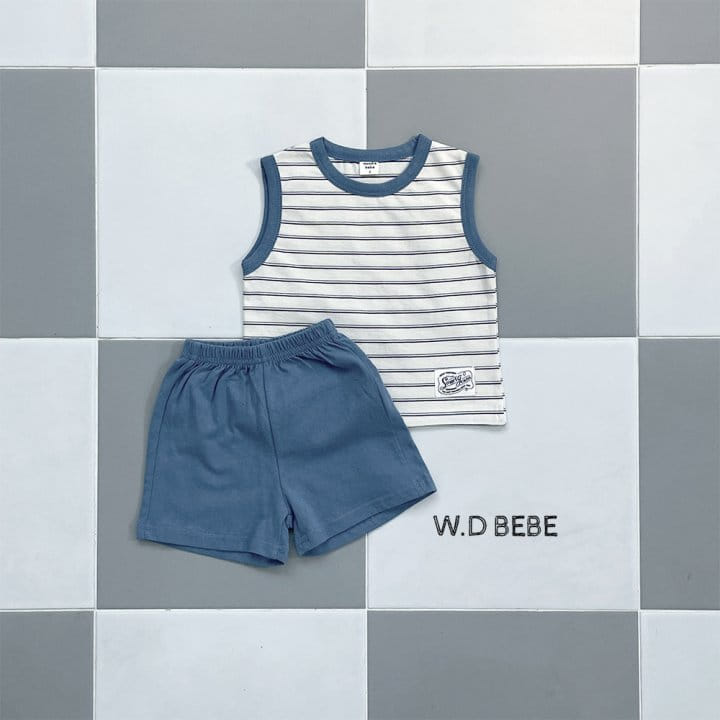 Woodie - Korean Children Fashion - #designkidswear - Peter Top Bottom Set - 6
