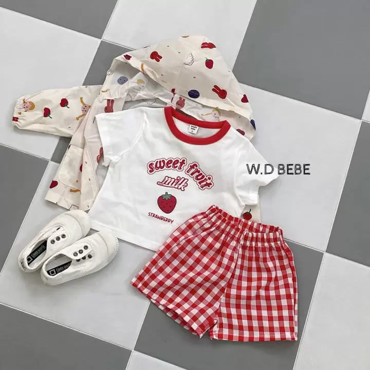 Woodie - Korean Children Fashion - #designkidswear - Yummy Top Bottom Set - 3