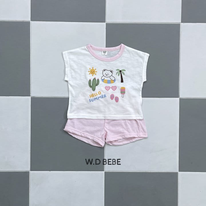 Woodie - Korean Children Fashion - #discoveringself - 24 Summer Top Bottom Set - 6
