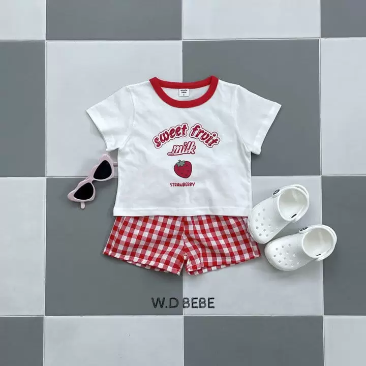 Woodie - Korean Children Fashion - #designkidswear - Yummy Top Bottom Set - 4