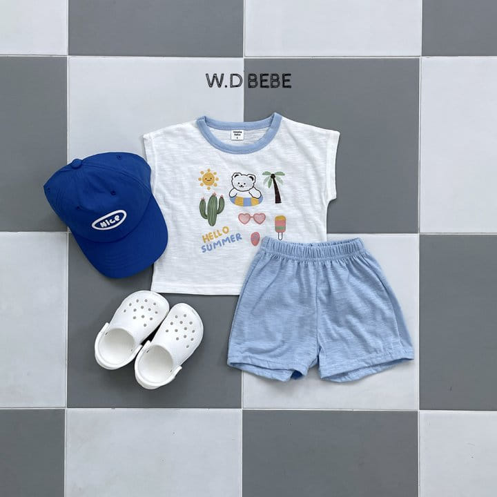 Woodie - Korean Children Fashion - #fashionkids - 24 Summer Top Bottom Set - 7