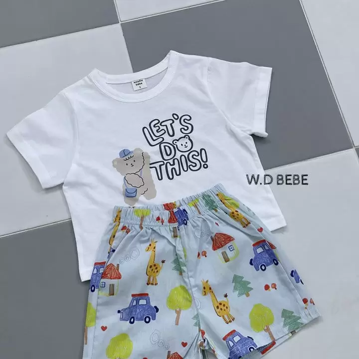 Woodie - Korean Children Fashion - #minifashionista - Picnic Top Bottom Set - 6
