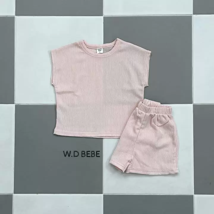 Woodie - Korean Children Fashion - #toddlerclothing - Smoothie Top Bottom Set - 3