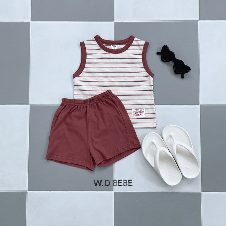 Woodie - Korean Children Fashion - #toddlerclothing - Peter Top Bottom Set - 2