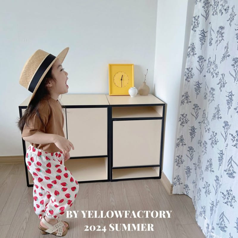 Yellow Factory - Korean Children Fashion - #childofig - Strawberry Gojeangi Pants - 2