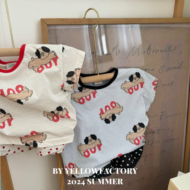 Yellow Factory - Korean Children Fashion - #childofig - Marong Top Bottom Set - 11