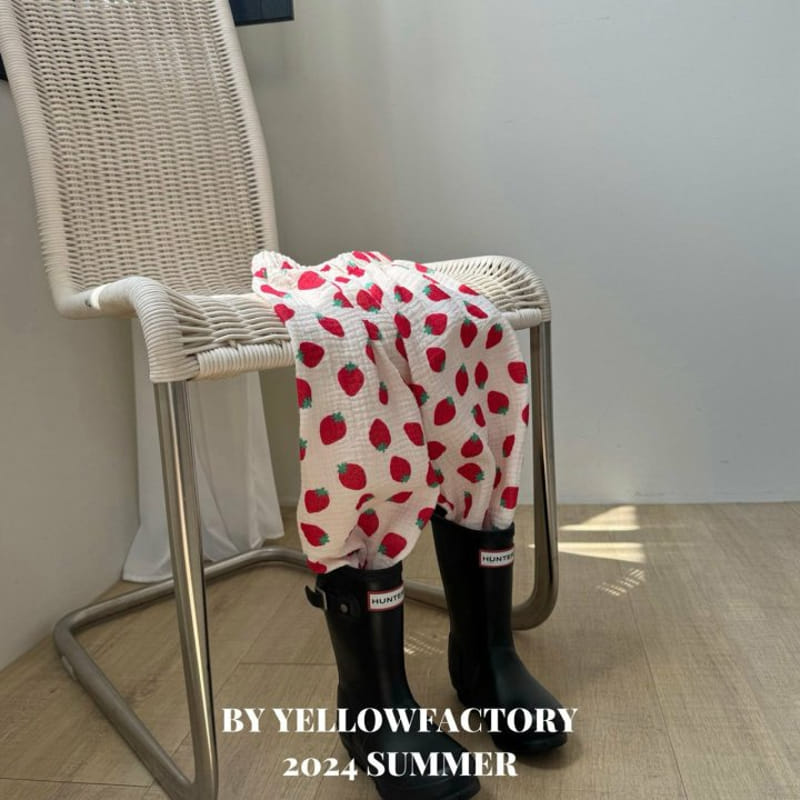 Yellow Factory - Korean Children Fashion - #fashionkids - Strawberry Gojeangi Pants - 6