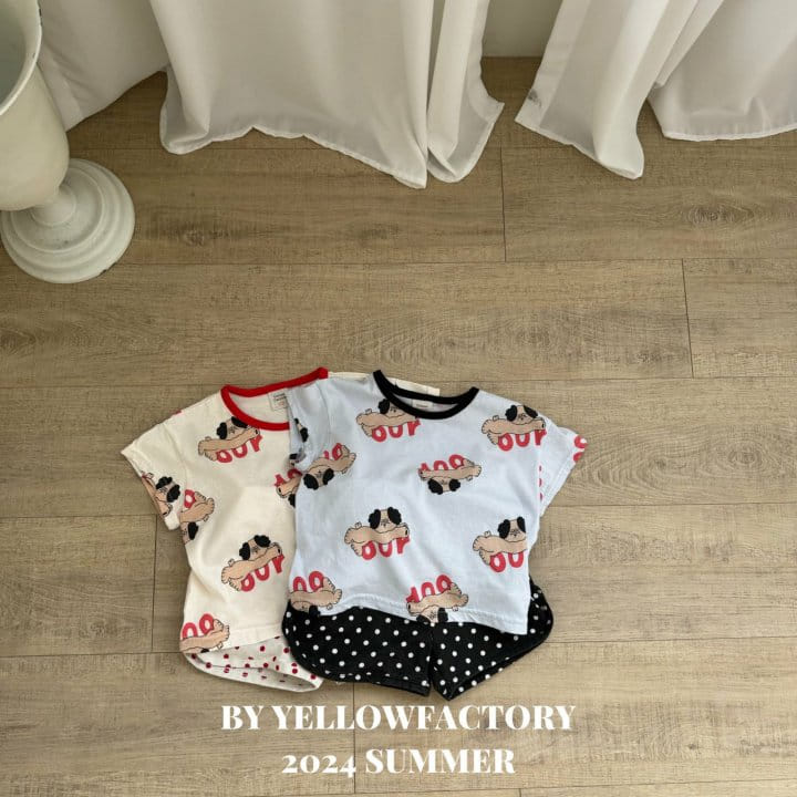 Yellow Factory - Korean Children Fashion - #fashionkids - Marong Top Bottom Set