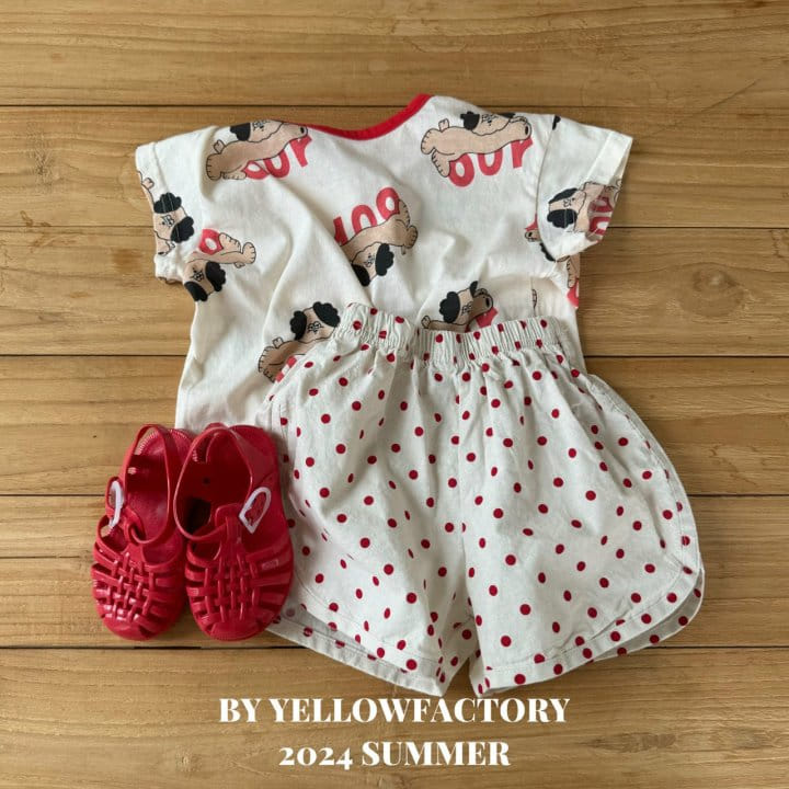 Yellow Factory - Korean Children Fashion - #kidsstore - Marong Top Bottom Set - 3