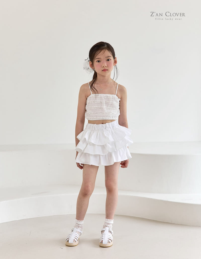 Zan Clover - Korean Children Fashion - #childofig - Lace Top - 3