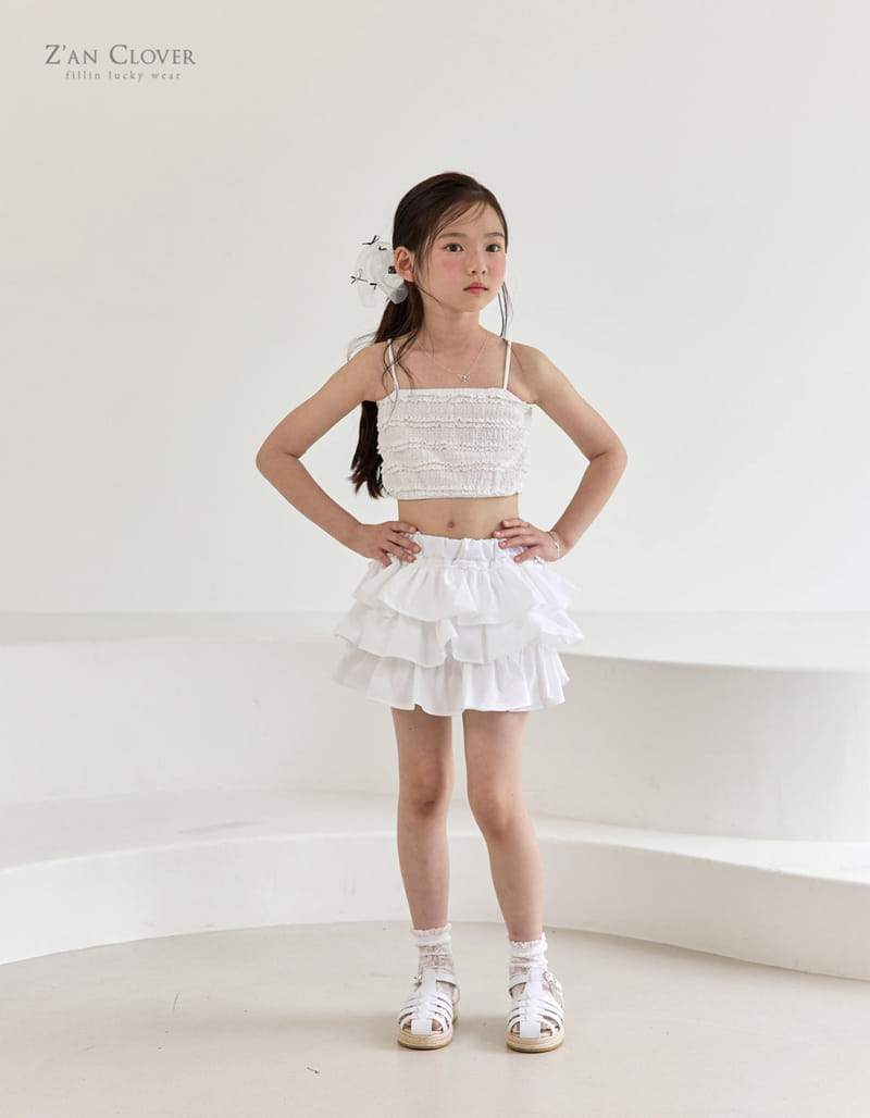 Zan Clover - Korean Children Fashion - #childofig - Lace Top - 4