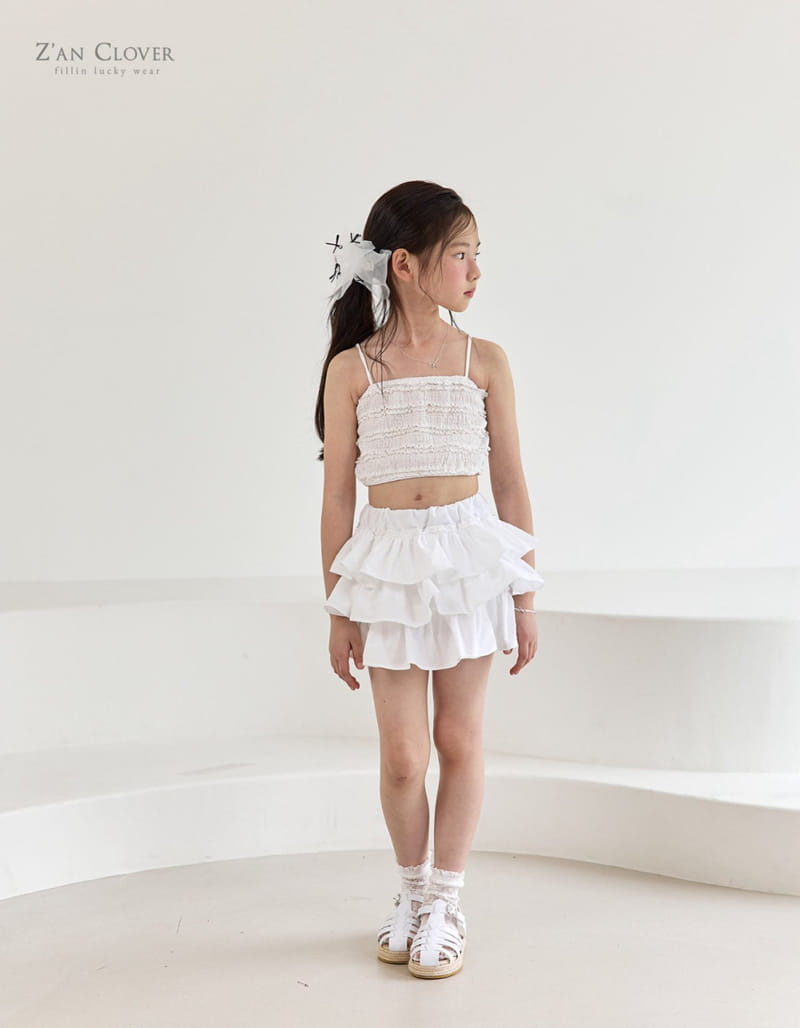 Zan Clover - Korean Children Fashion - #designkidswear - Lace Top - 5