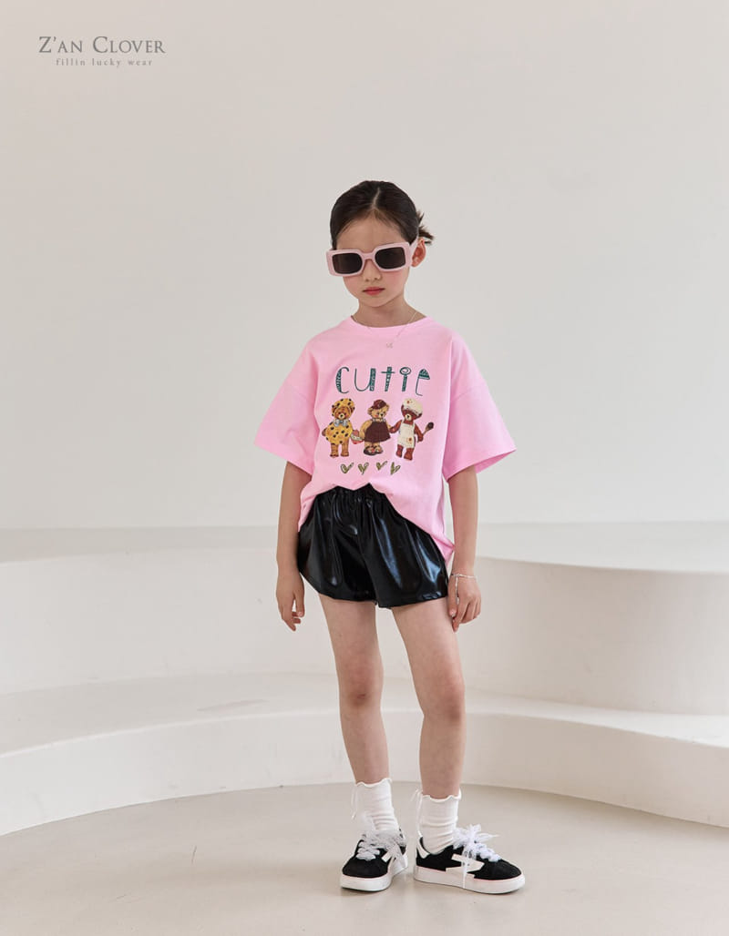 Zan Clover - Korean Children Fashion - #fashionkids - Cuty Bear Tee - 3