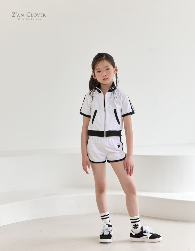 Zan Clover - Korean Children Fashion - #kidsshorts - ZC Jersey Top Bottom Set - 9