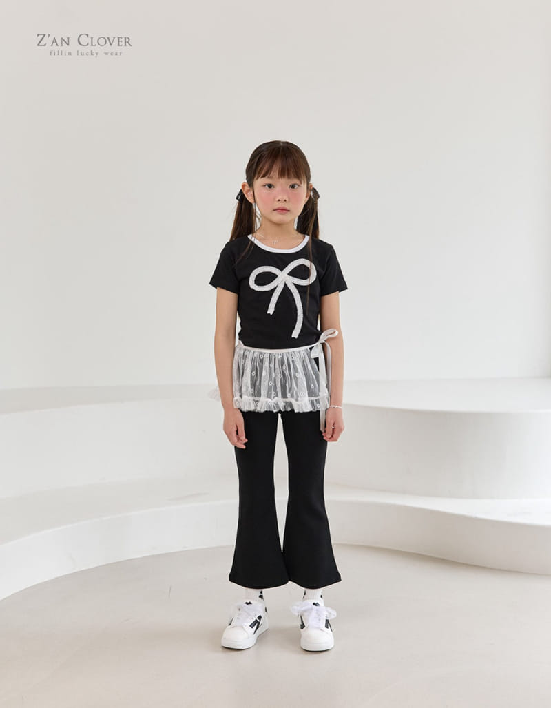 Zan Clover - Korean Children Fashion - #fashionkids - Summer Boots Cut Pants - 4