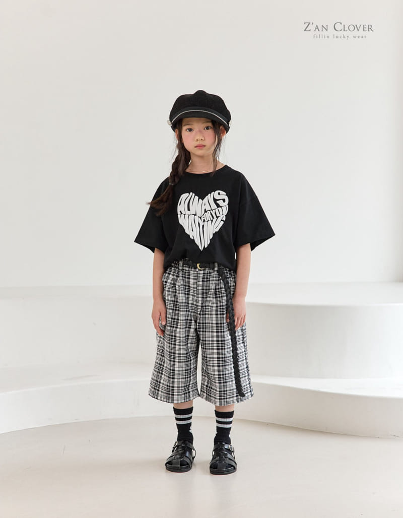 Zan Clover - Korean Children Fashion - #kidsshorts - Check Bermuda Pants - 3