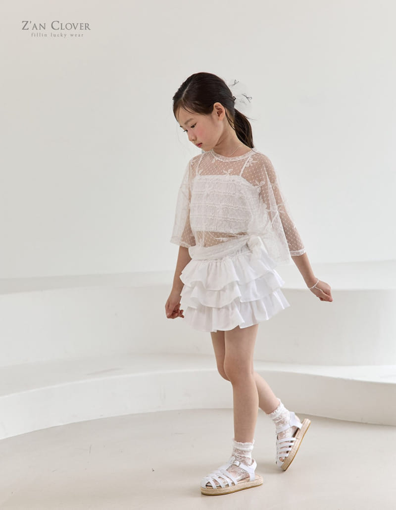 Zan Clover - Korean Children Fashion - #kidsshorts - Kan Kan Mini Skirt - 11