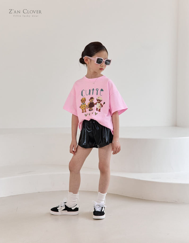 Zan Clover - Korean Children Fashion - #fashionkids - Cuty Bear Tee - 4