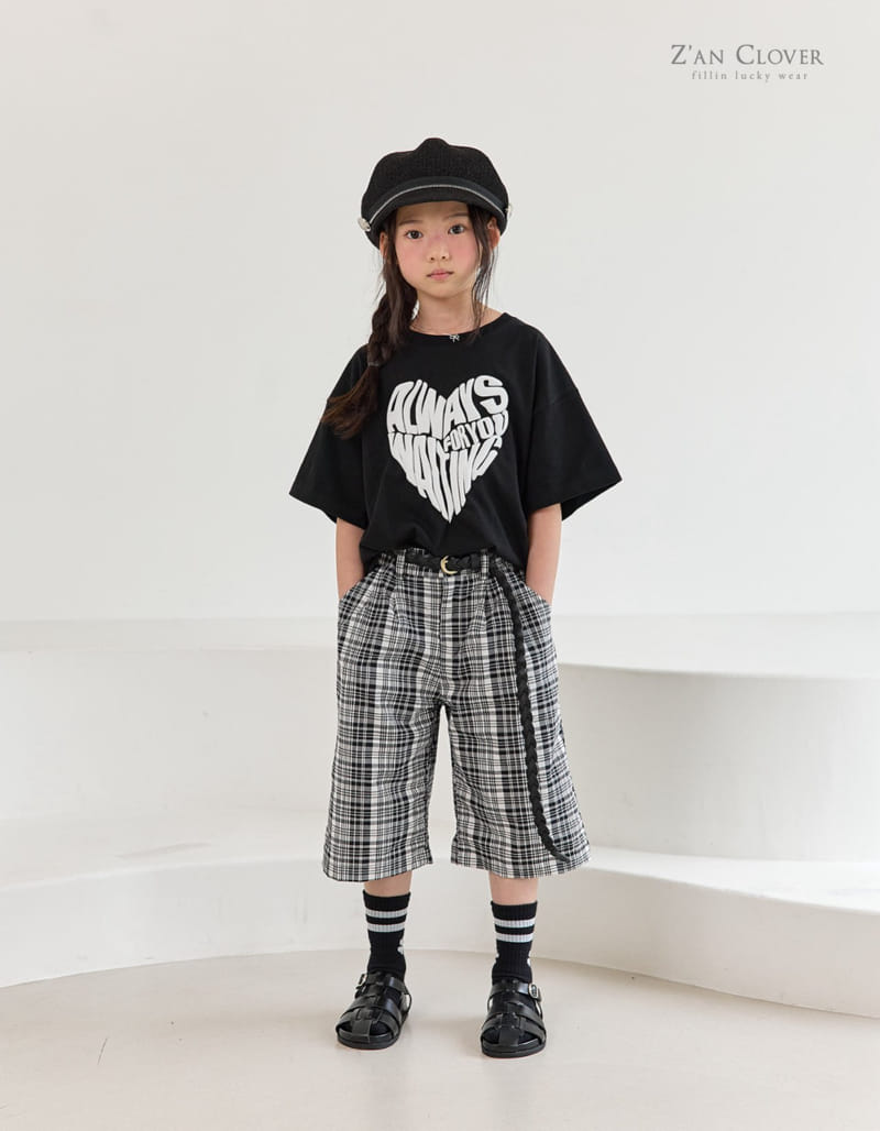 Zan Clover - Korean Children Fashion - #kidsshorts - Check Bermuda Pants - 4