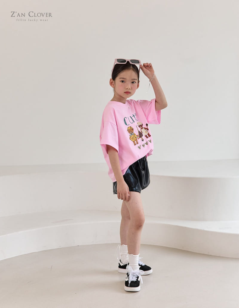 Zan Clover - Korean Children Fashion - #kidsstore - Cuty Bear Tee - 5