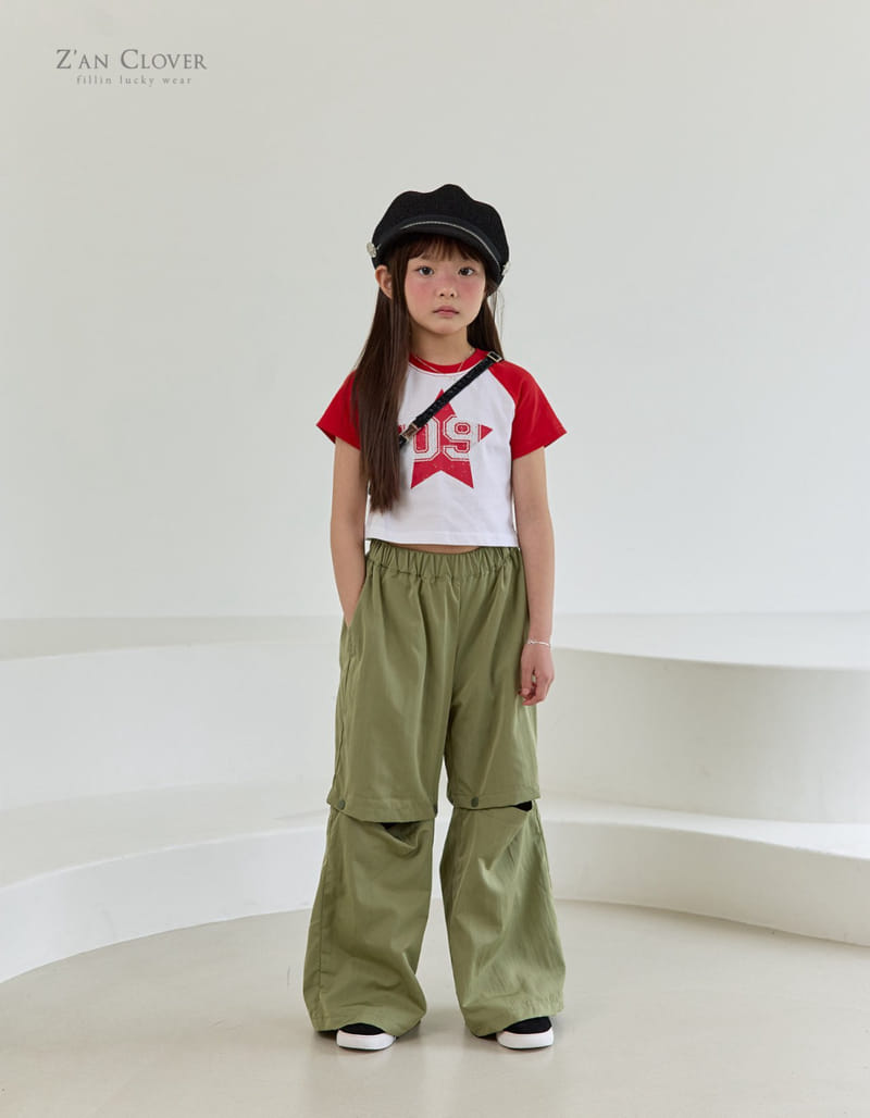 Zan Clover - Korean Children Fashion - #kidsstore - Star Raglan Tee - 3