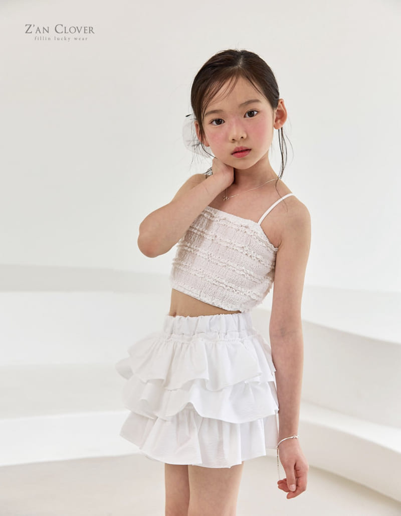 Zan Clover - Korean Children Fashion - #kidsstore - Lace Top - 9