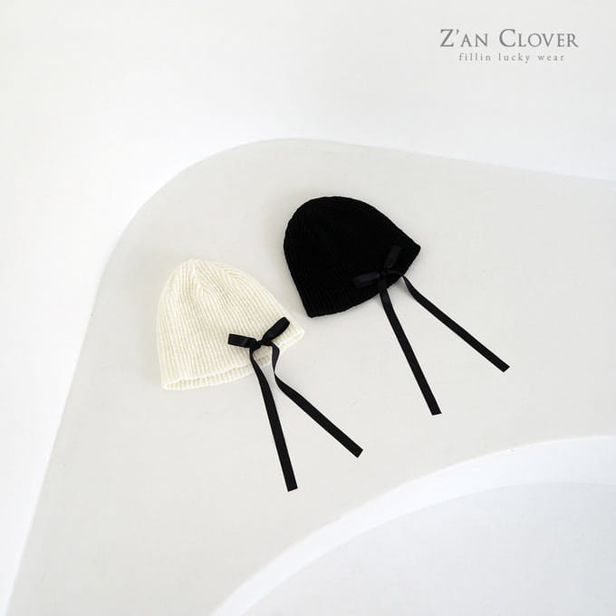 Zan Clover - Korean Children Fashion - #kidzfashiontrend - Long Ribbon Beanie