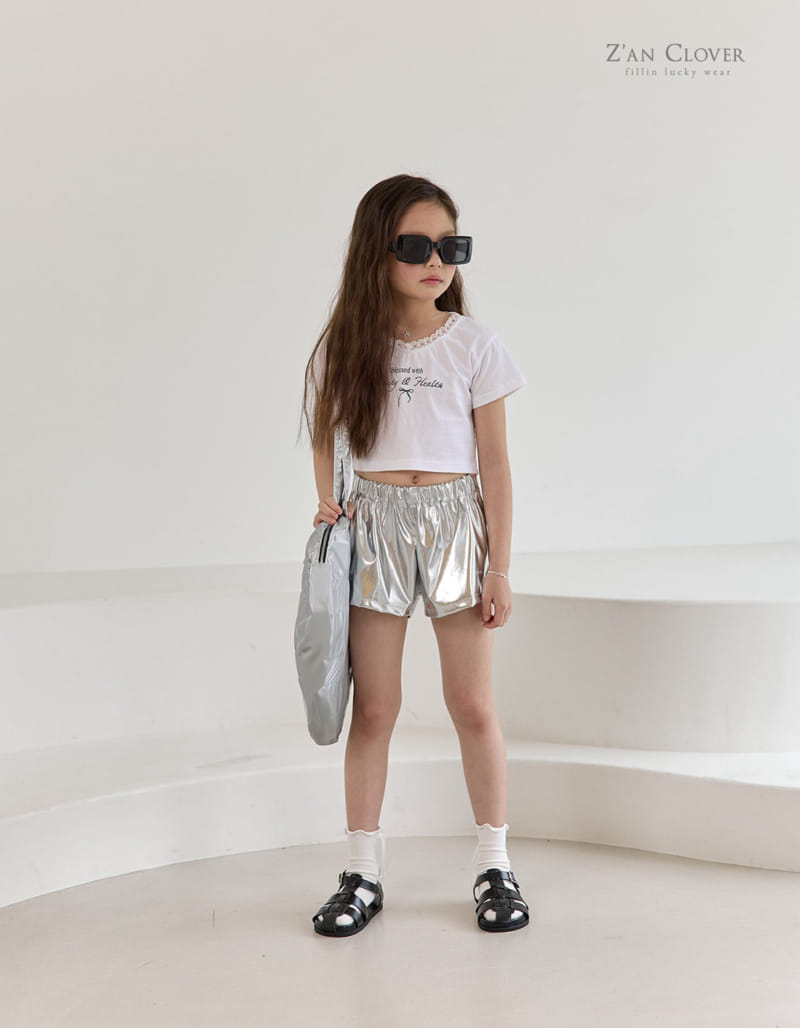 Zan Clover - Korean Children Fashion - #kidzfashiontrend - Bless V Short Tee - 3