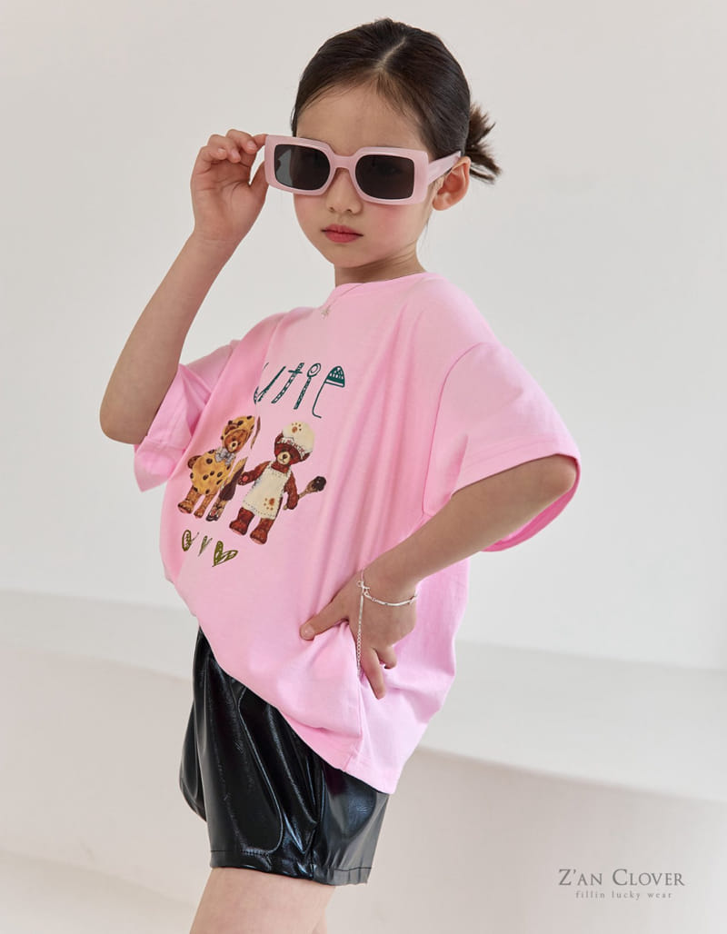 Zan Clover - Korean Children Fashion - #magicofchildhood - Cuty Bear Tee - 9