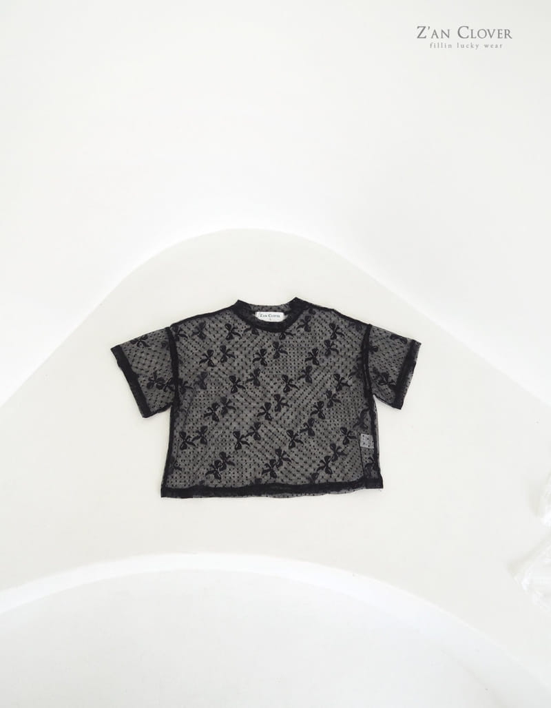 Zan Clover - Korean Children Fashion - #minifashionista - Loose Lace Tee - 9