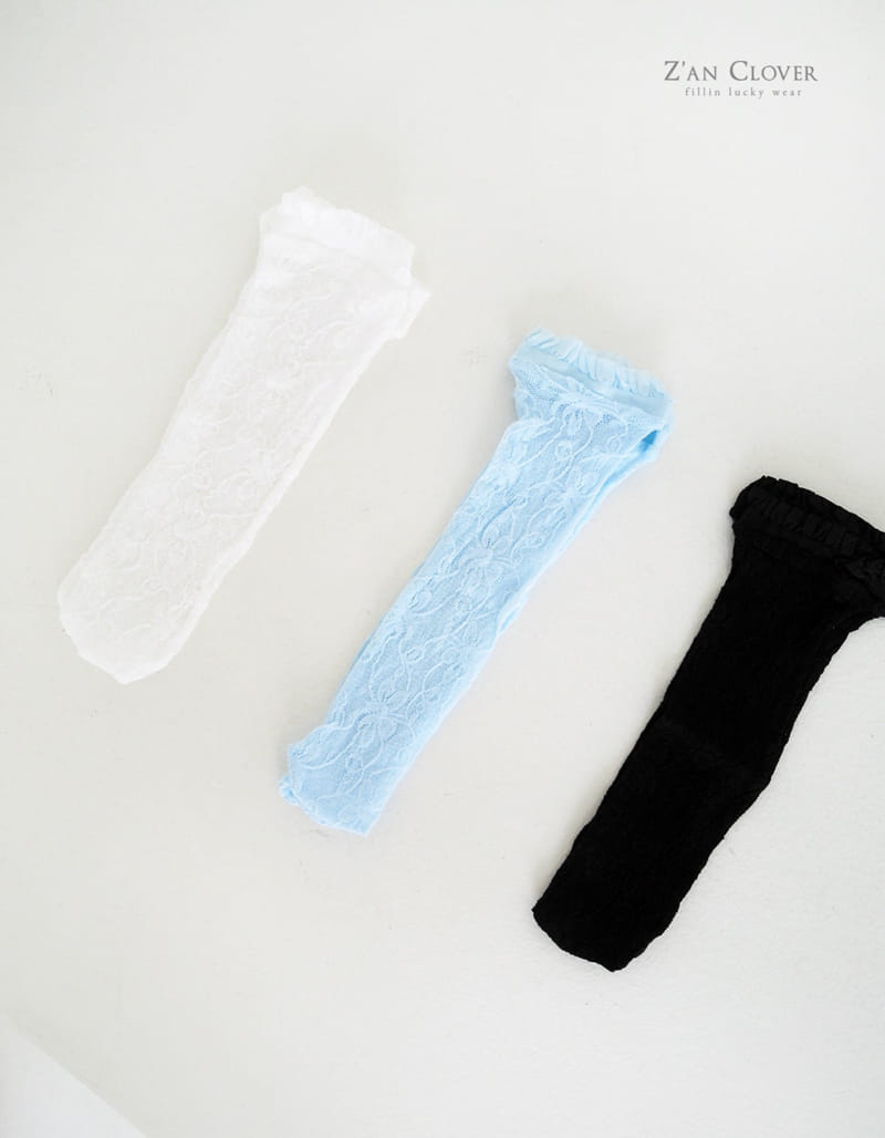 Zan Clover - Korean Children Fashion - #magicofchildhood - Lace Socks - 4