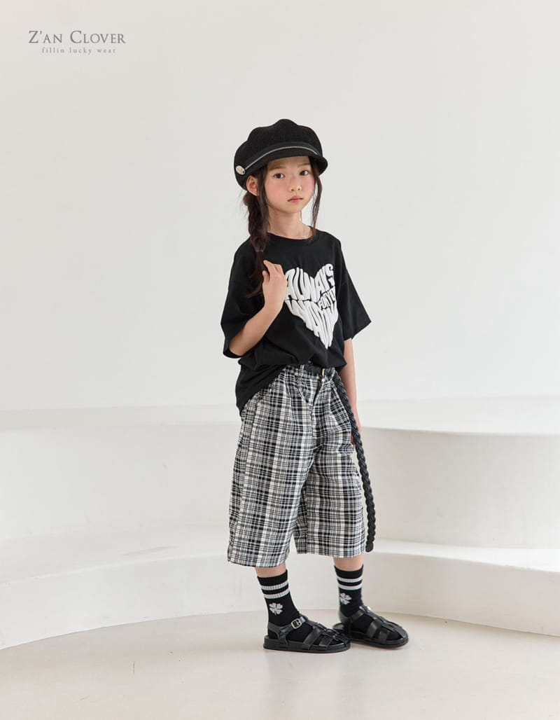 Zan Clover - Korean Children Fashion - #minifashionista - Check Bermuda Pants - 9