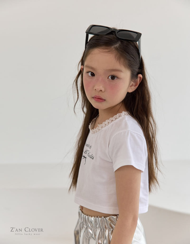 Zan Clover - Korean Children Fashion - #minifashionista - Bless V Short Tee - 7