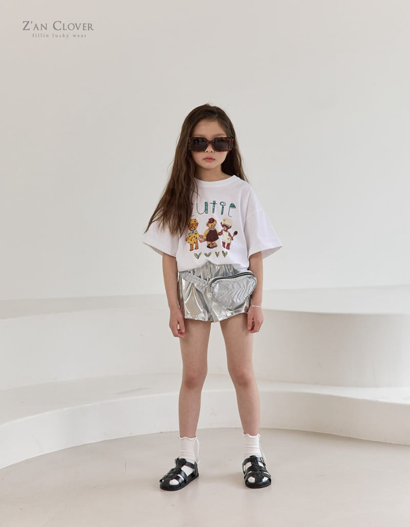 Zan Clover - Korean Children Fashion - #prettylittlegirls - Cuty Bear Tee - 11