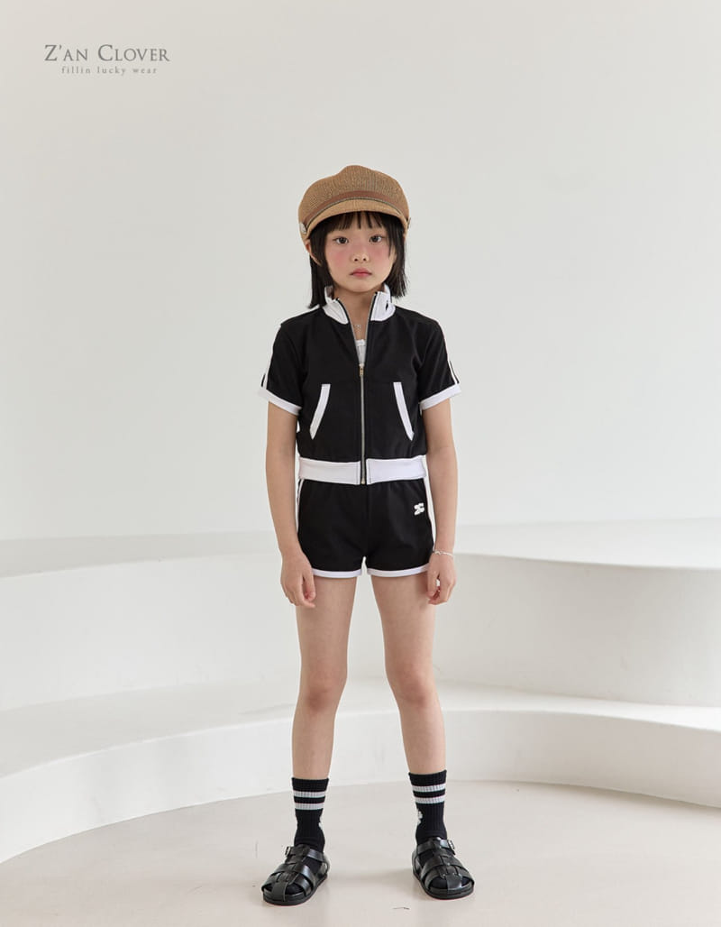 Zan Clover - Korean Children Fashion - #stylishchildhood - ZC Jersey Top Bottom Set - 3