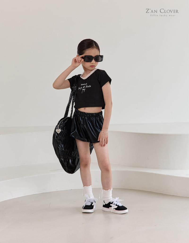 Zan Clover - Korean Children Fashion - #stylishchildhood - Bless V Short Tee - 11