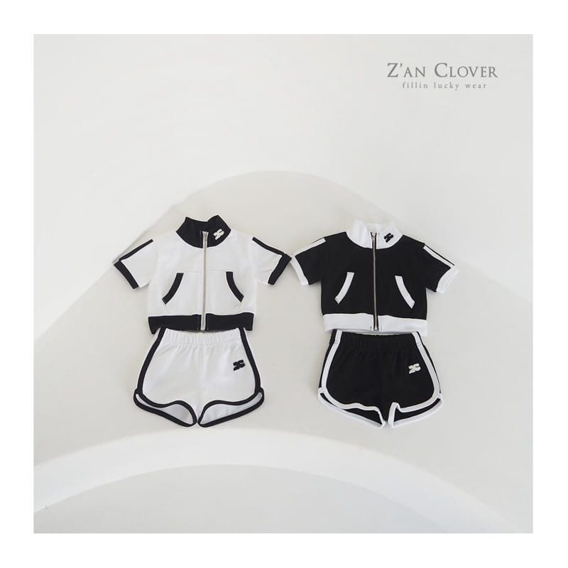 Zan Clover - Korean Children Fashion - #toddlerclothing - ZC Jersey Top Bottom Set - 2