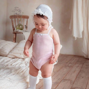 1 Gram - Korean Baby Fashion - #babyoninstagram - Lora Sleeveless Body Suit