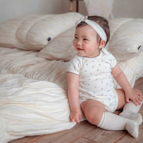 1 Gram - Korean Baby Fashion - #babywear - Ale Stitch Body Suit