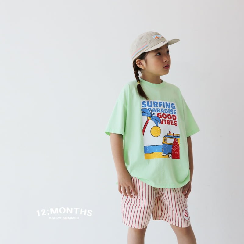 12 Month - Korean Children Fashion - #childofig - Surfing Car Tee with Mom - 2